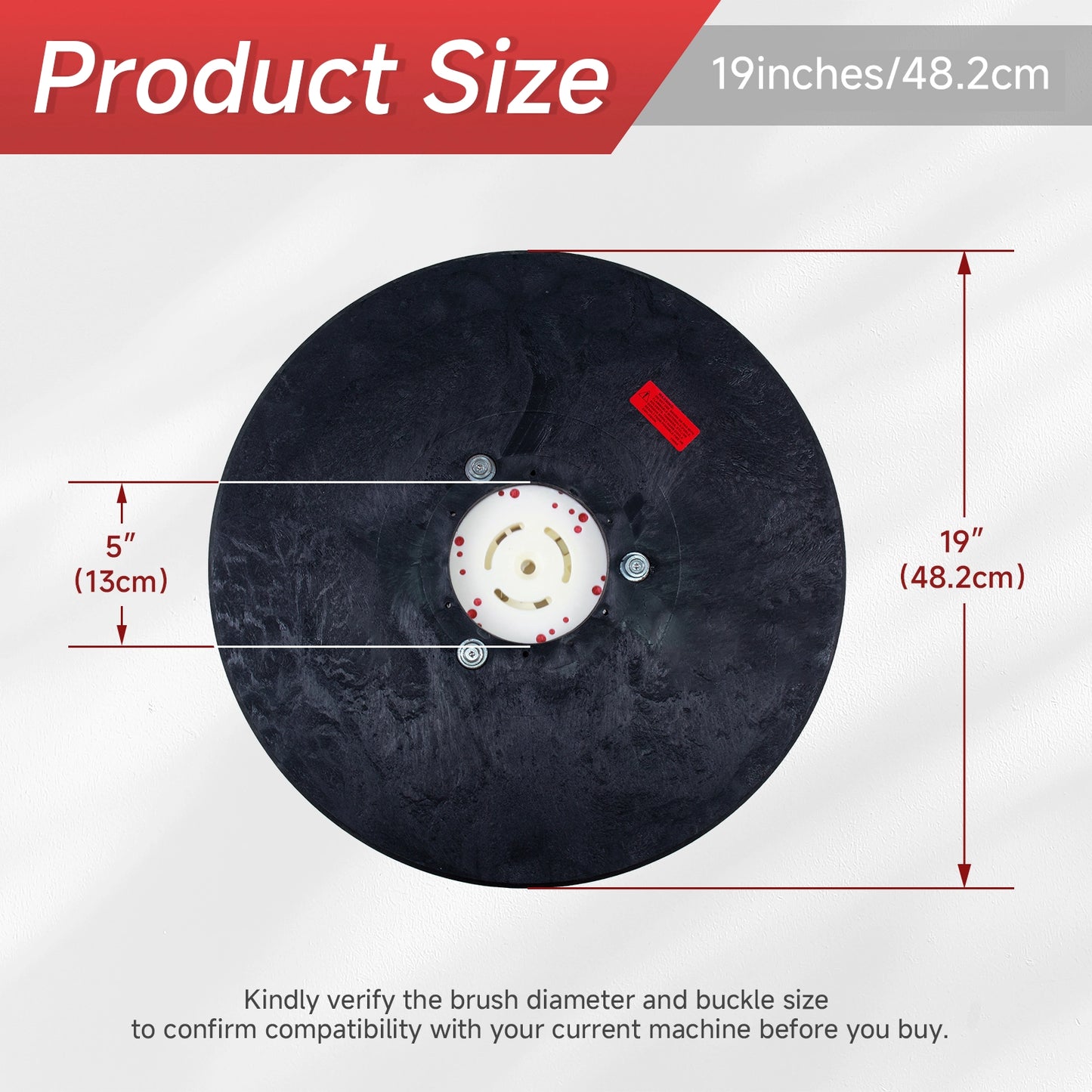 19inch Pad Driver For Floor Scrubber