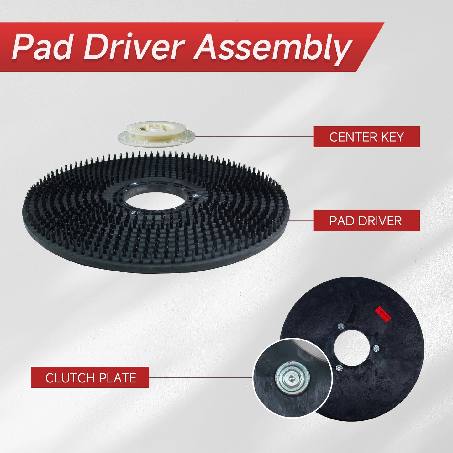 19inch Pad Driver For Floor Scrubber