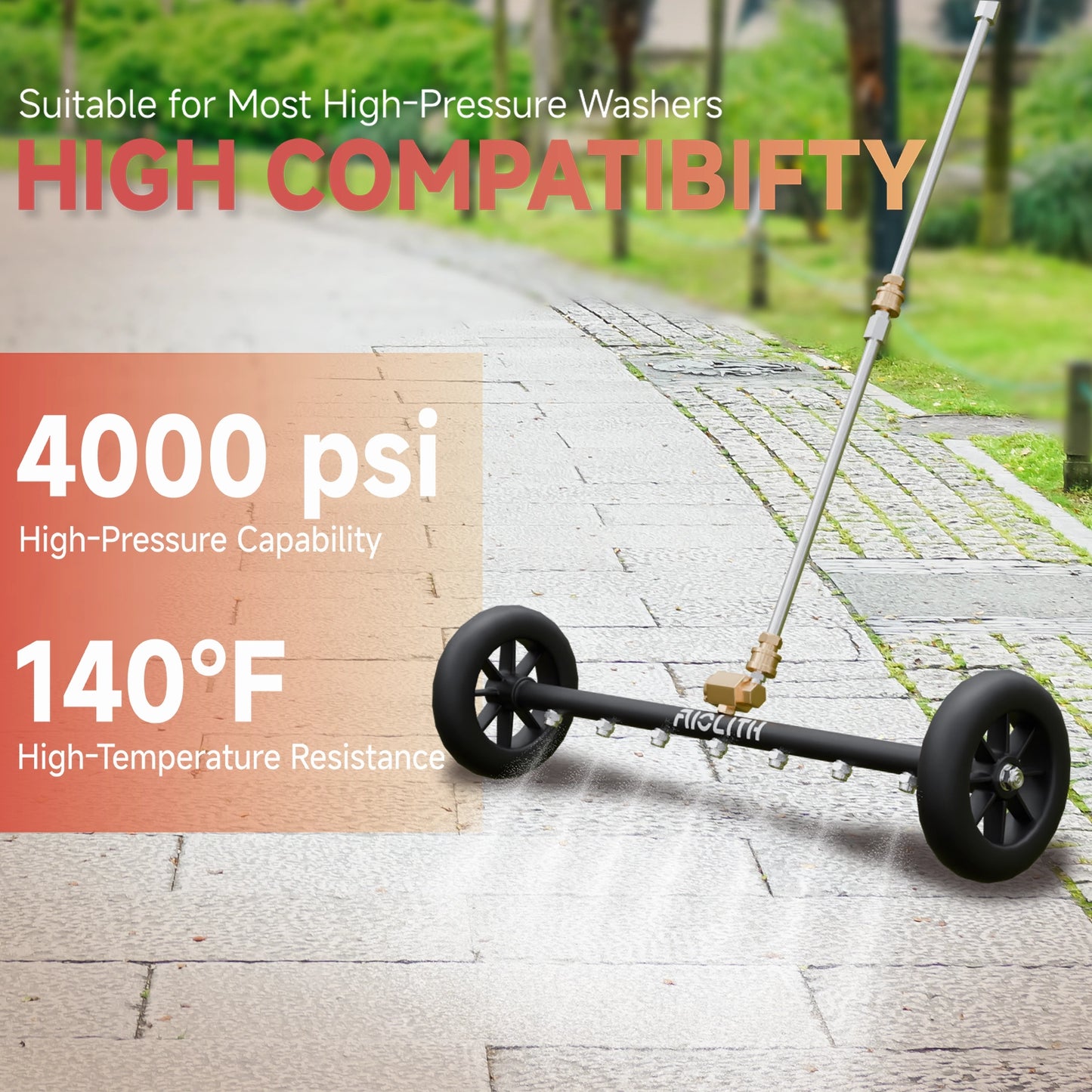 20 Inch Dual Handle Surface Cleaner