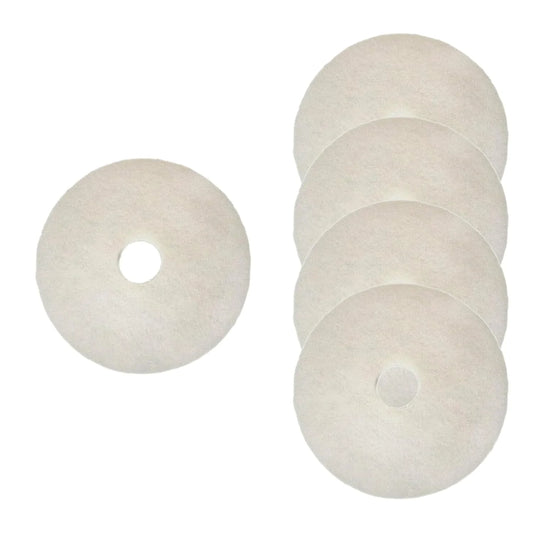22 Inch White Maintenance Pad