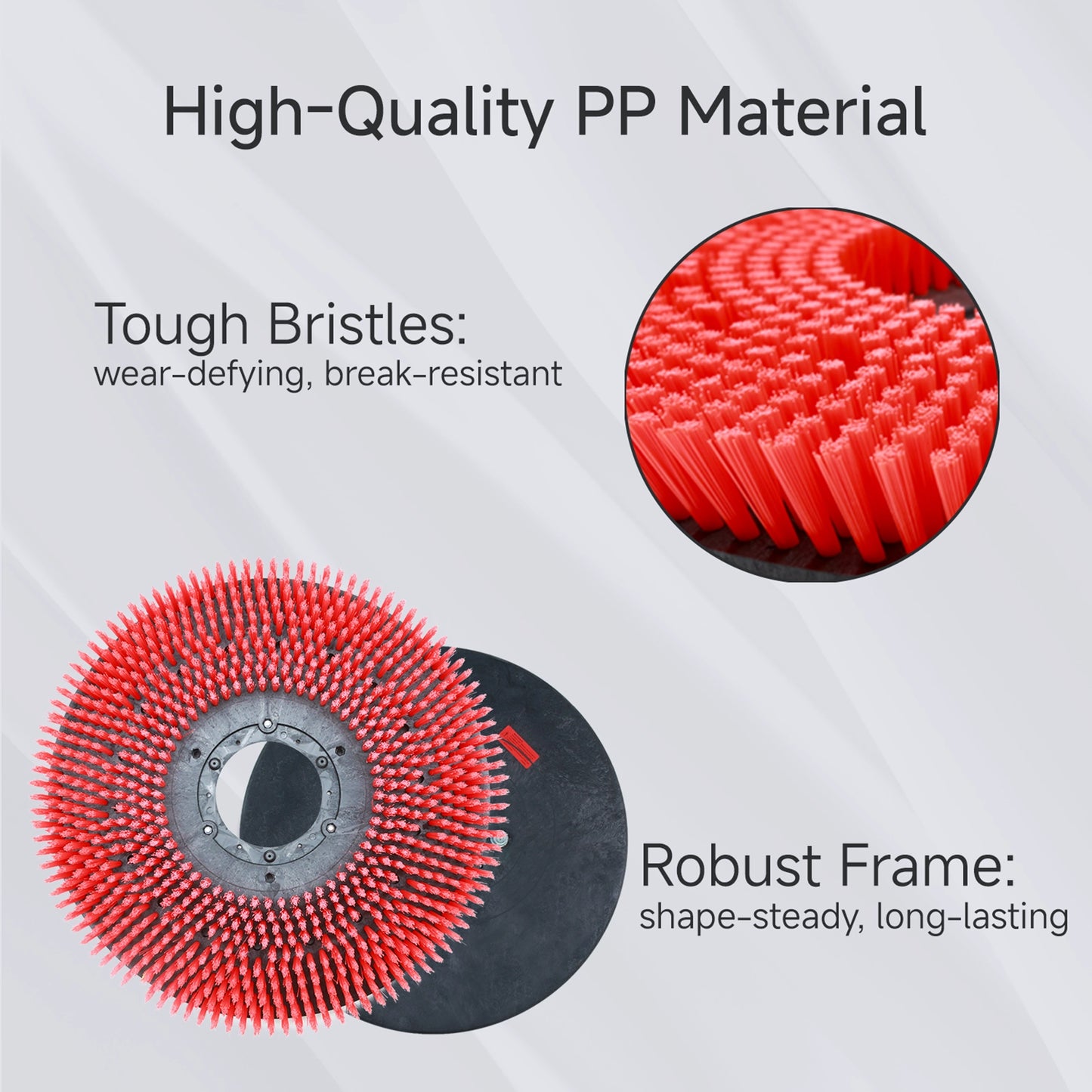 Heavy Duty Brush for Floor Scrubbers