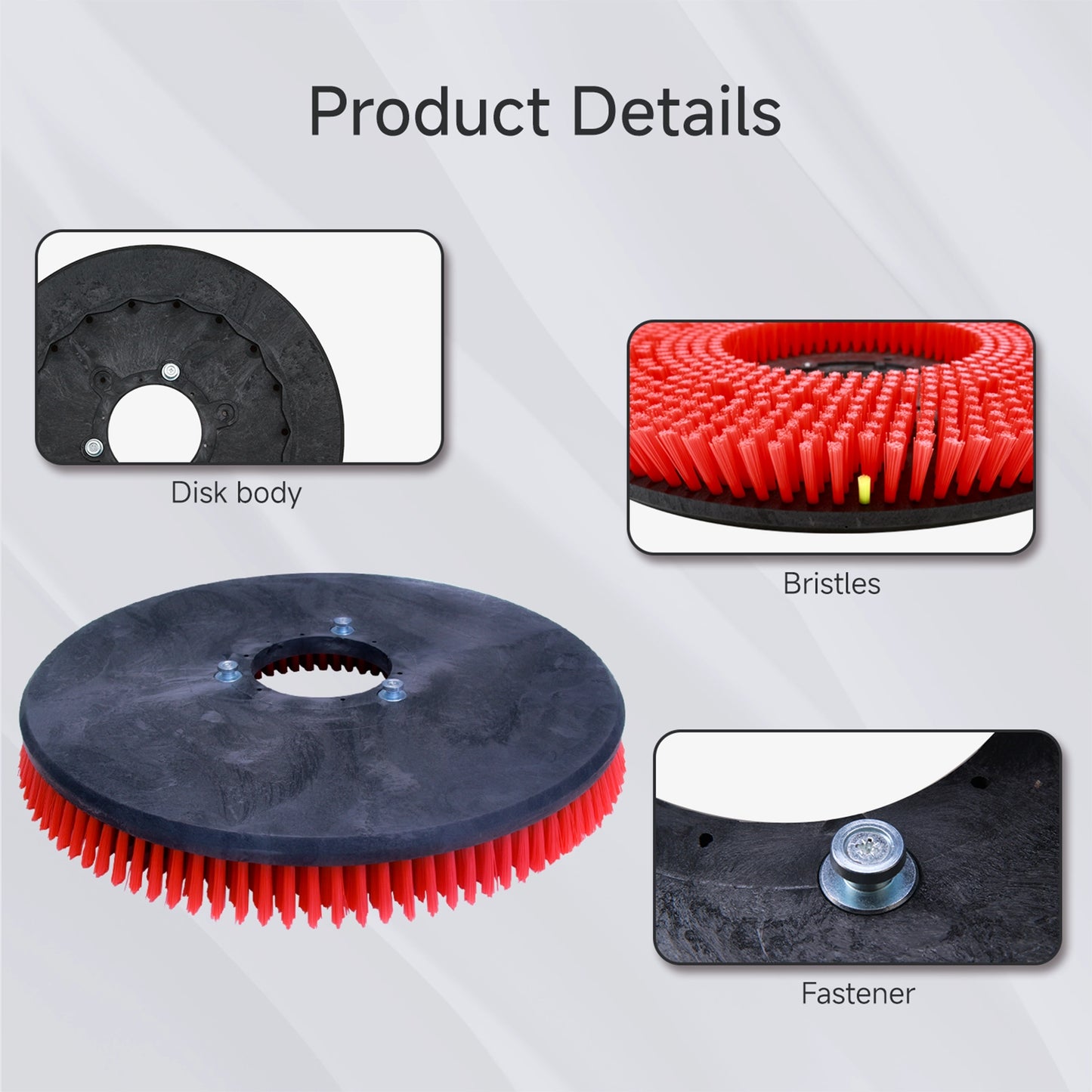 Heavy Duty Brush for Floor Scrubbers