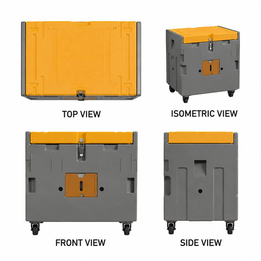 ice 135 dry ice storage container