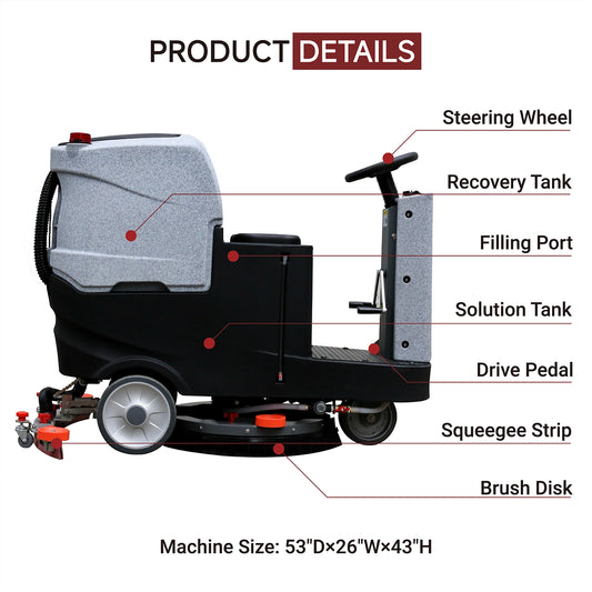 Ride On Floor Scrubber AF2225