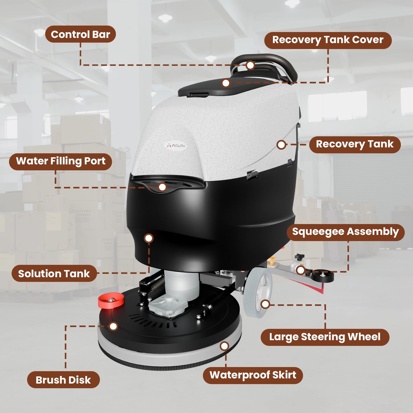Walk Behind Floor Scrubber AF2013