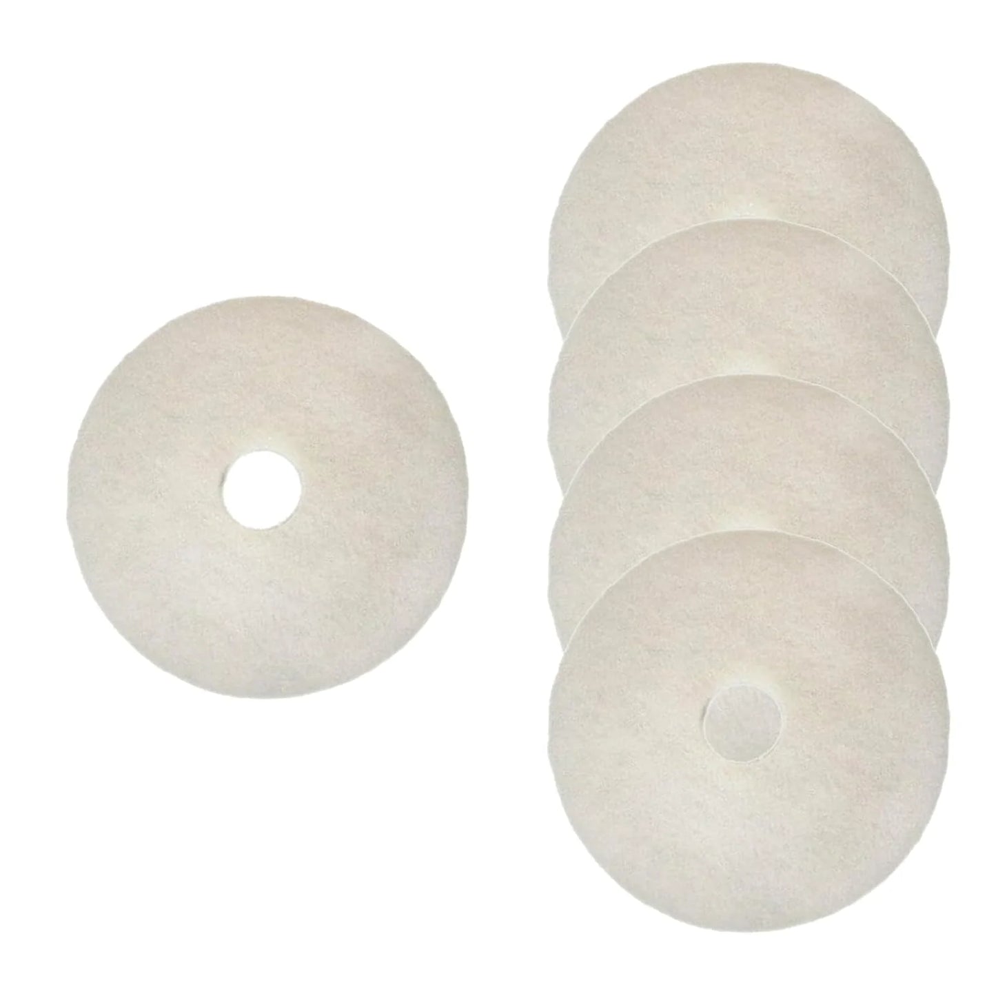 22 Inch White Maintenance Pad