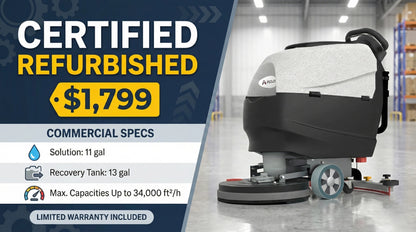 AF2013 Walk-Behind Compact Floor Scrubber (Refurbished)