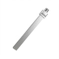 DN26 Flat Aluminum Nozzle (1" Spray Width) – for Dry Ice Blasting Machines
