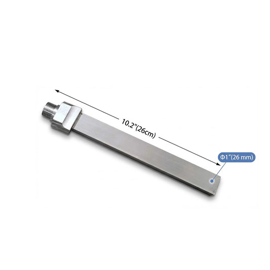 Flat Aluminum Nozzle for dry ice blaster