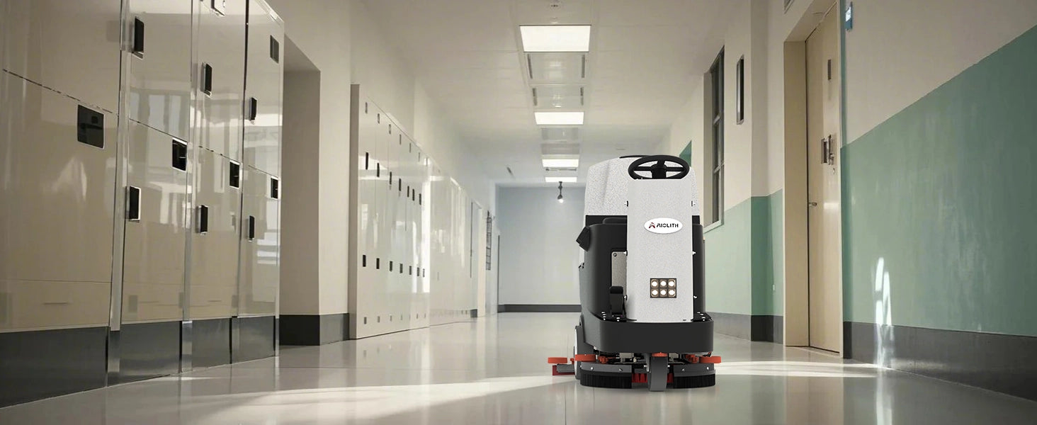 Floor Scrubbers in Schools