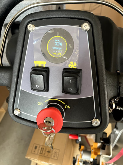 AF2217 Self-Propelled Floor Scrubber – 22” Cleaning Width, 17 Gal Lithium Tank