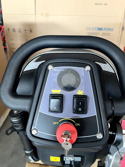 AF2013 Walk-Behind Compact Floor Scrubber – 20” Lithium Commercial Cleaning Machine