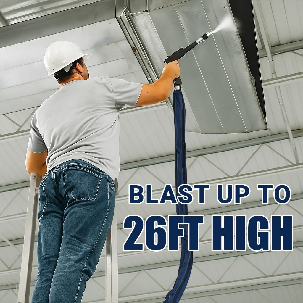 Low-Temp Dry Ice Hose & Blasting Gun for Dry Ice Blasting Machine