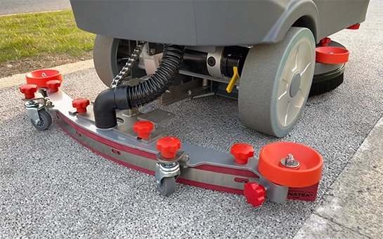 Wide Cleaning Squeegee for floor scrubber