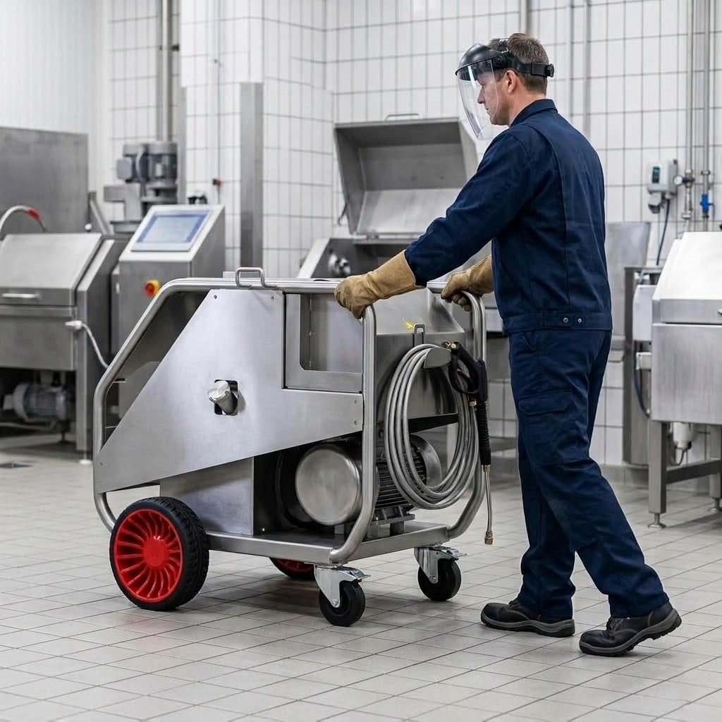 ag20h hot water pressure washer commercial cleaner