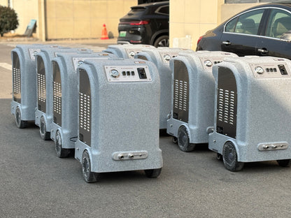 Machine de projection de glace sèche AI30 avec 5 buses et trémie de 33 lb