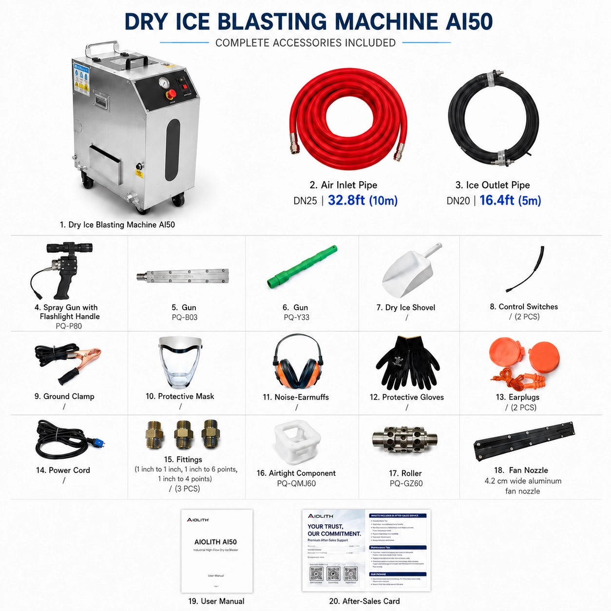 ai50 complete accessories included