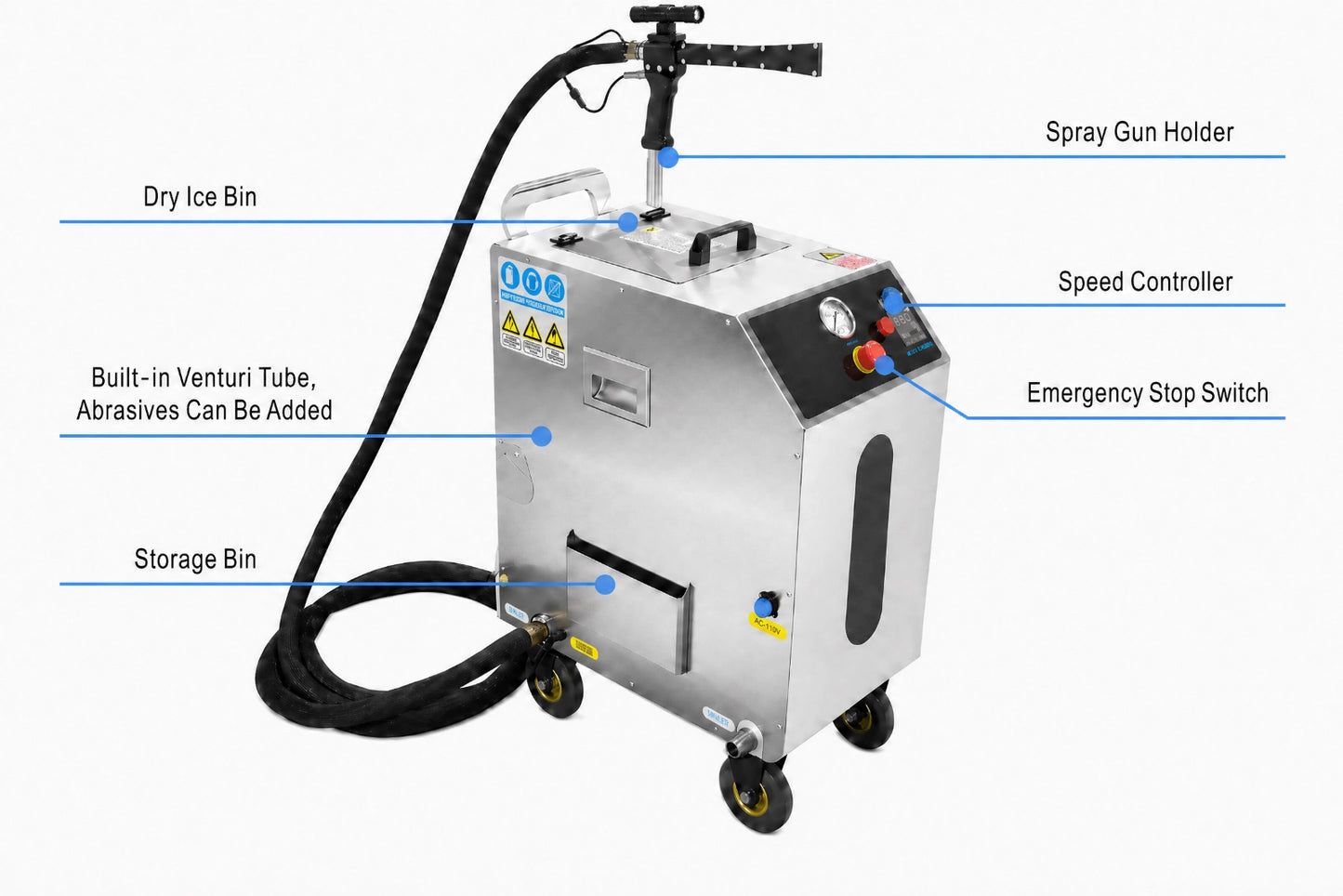 ai50 industrial co2 blasting