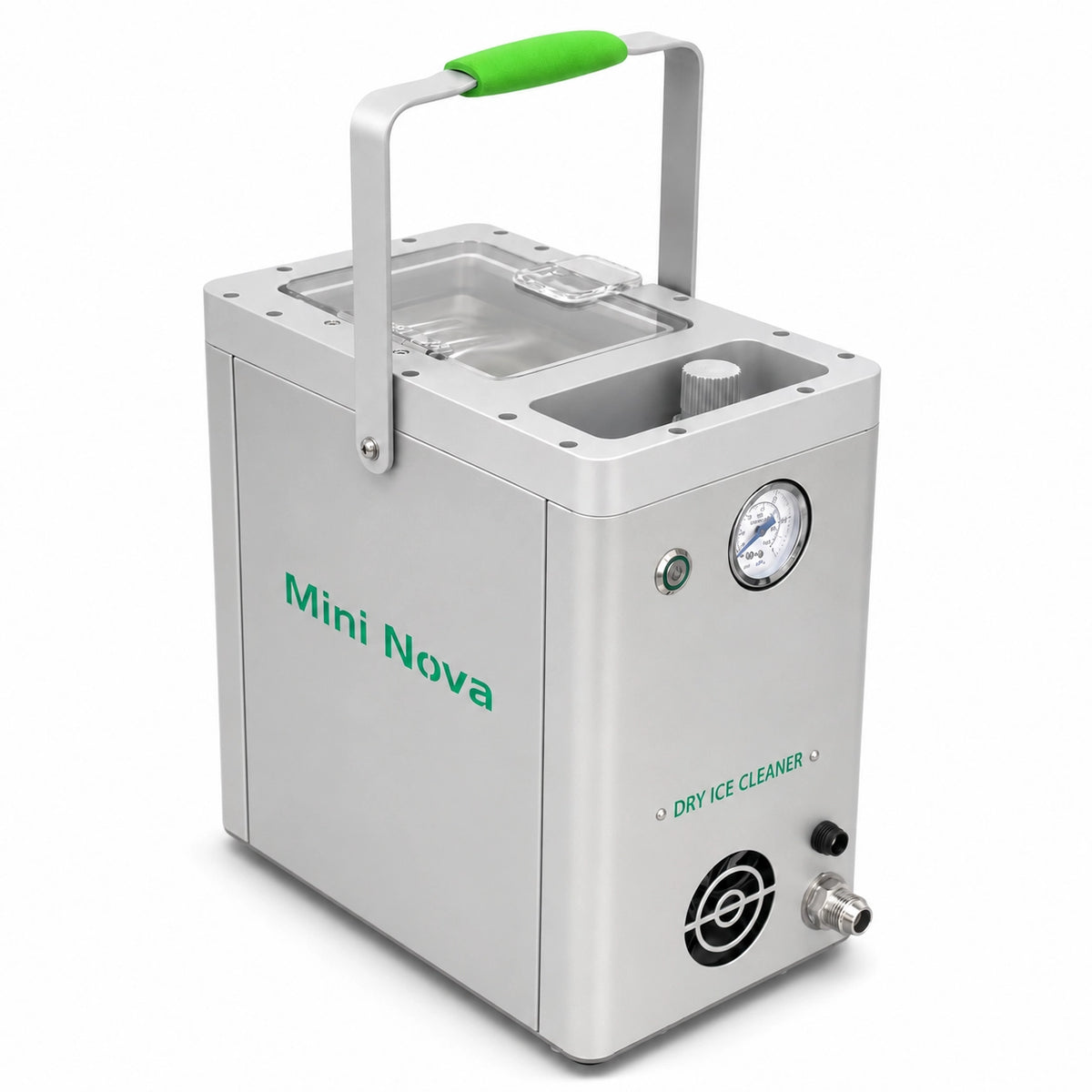 Aiolith AI10 Micro portable dry ice blasting machine on a white background