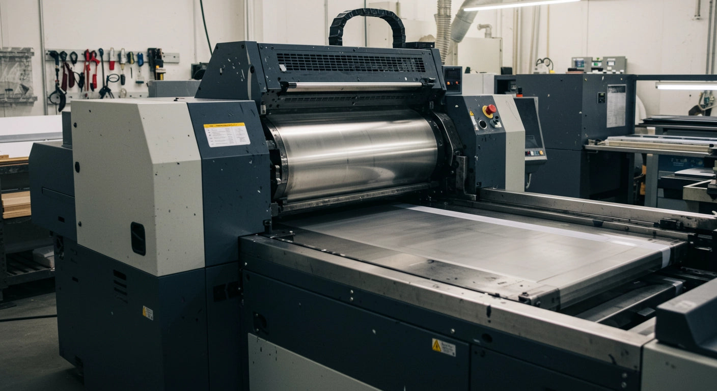 dry ice blasting printing after