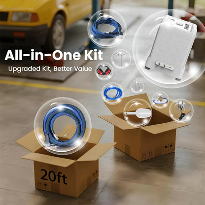 AI30 Plus Dry Ice Blasting Machine · 2-in-1 Industrial Cleaning Kit