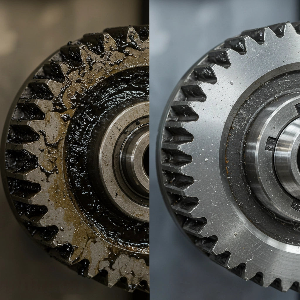 dry ice blasting drive gears