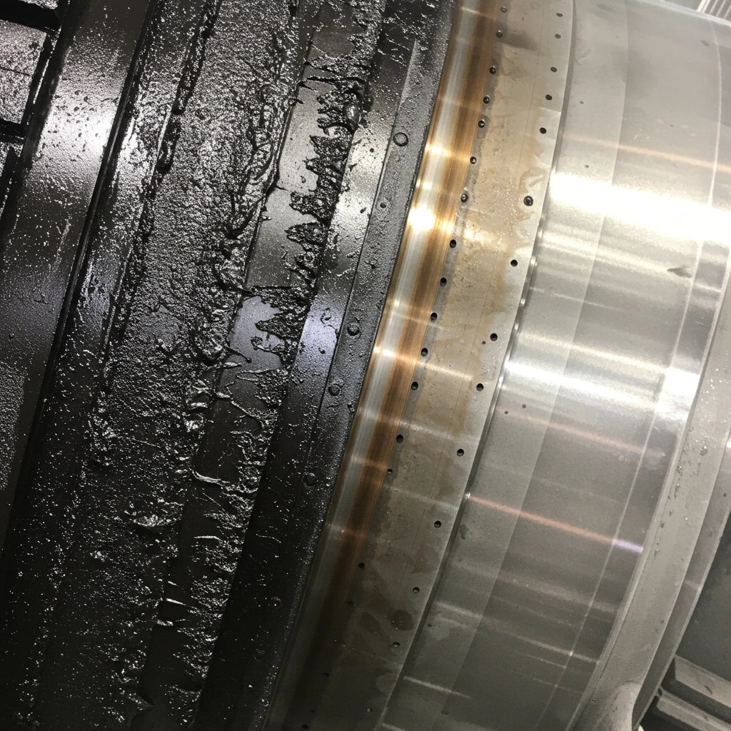 dry ice blasting for turbines compressors