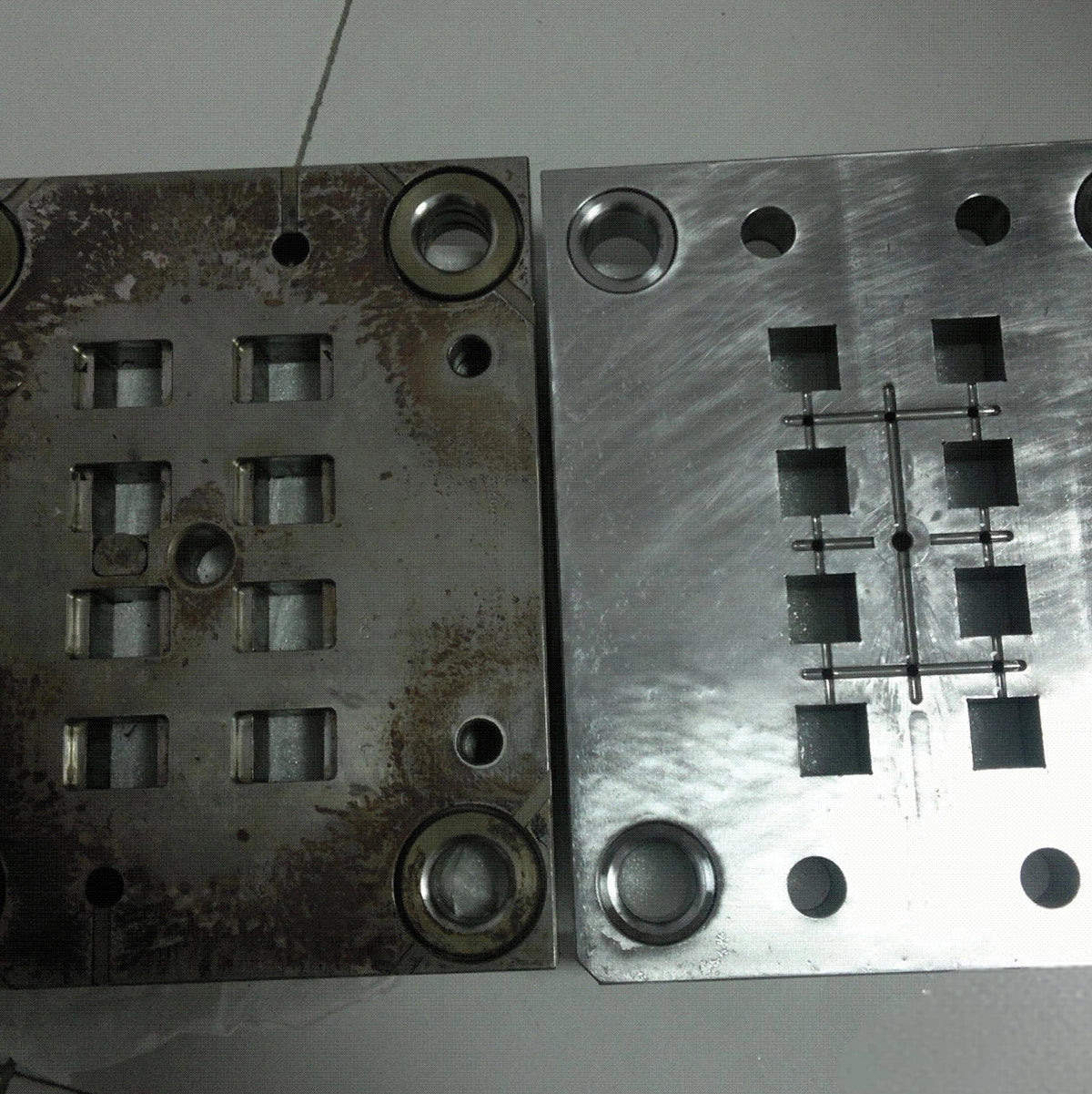 dry ice cleaning injection mold