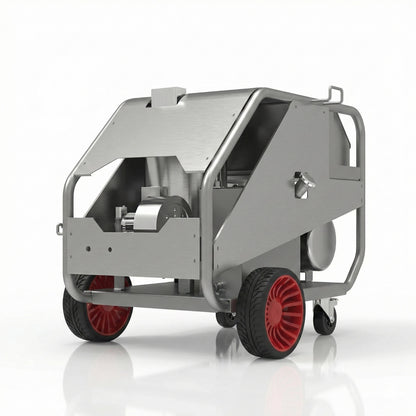 AG12H Professional Hot Water Electric Pressure Washer – 1750 PSI, 3.2 GPM, Diesel-Fired Burner