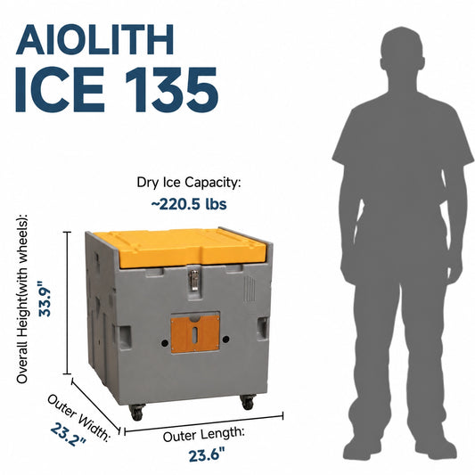 ice 135 dry ice box