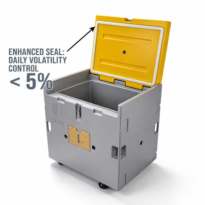 ice 135 insulated dry ice box