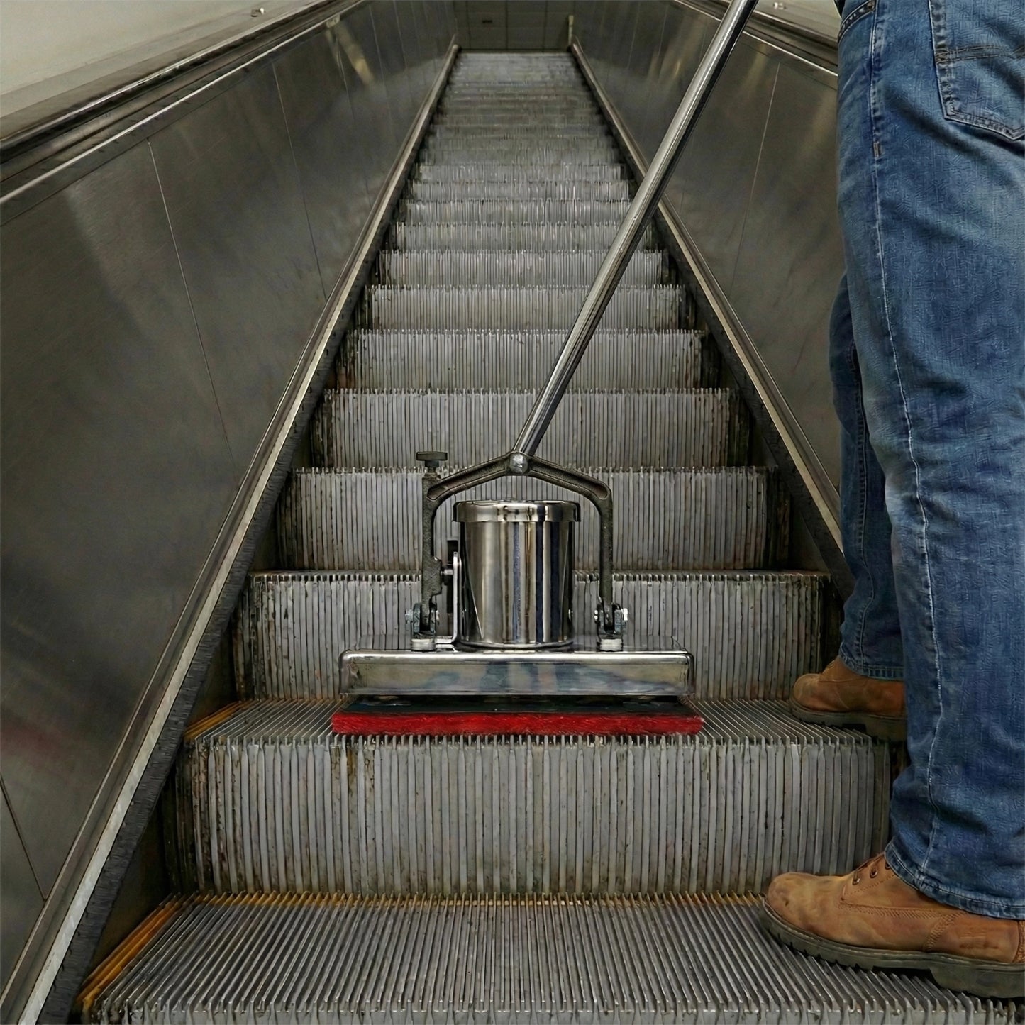 AS16 Square Orbital Floor Surface Preparation Cleaner, 3000 RPM, 16 x 11 Inch Path