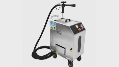 AIOLITH AI50 Industrial Dry Ice Blaster, Abrasive-Ready, 55 lb Hopper, Up to 5.5 lb/min Output