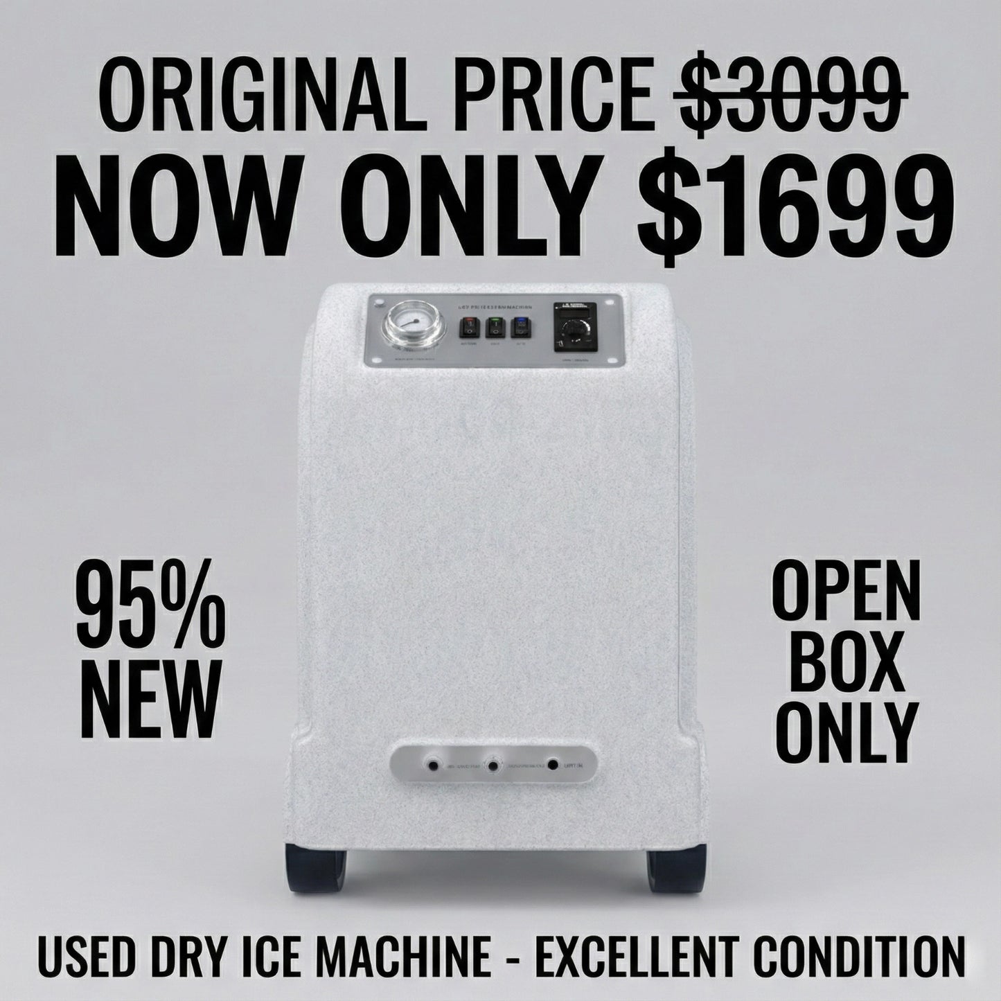 AIOLITH AI30 Dry Ice Blaster. US Only. Fully Tested. $1,500 Shipped (USED)